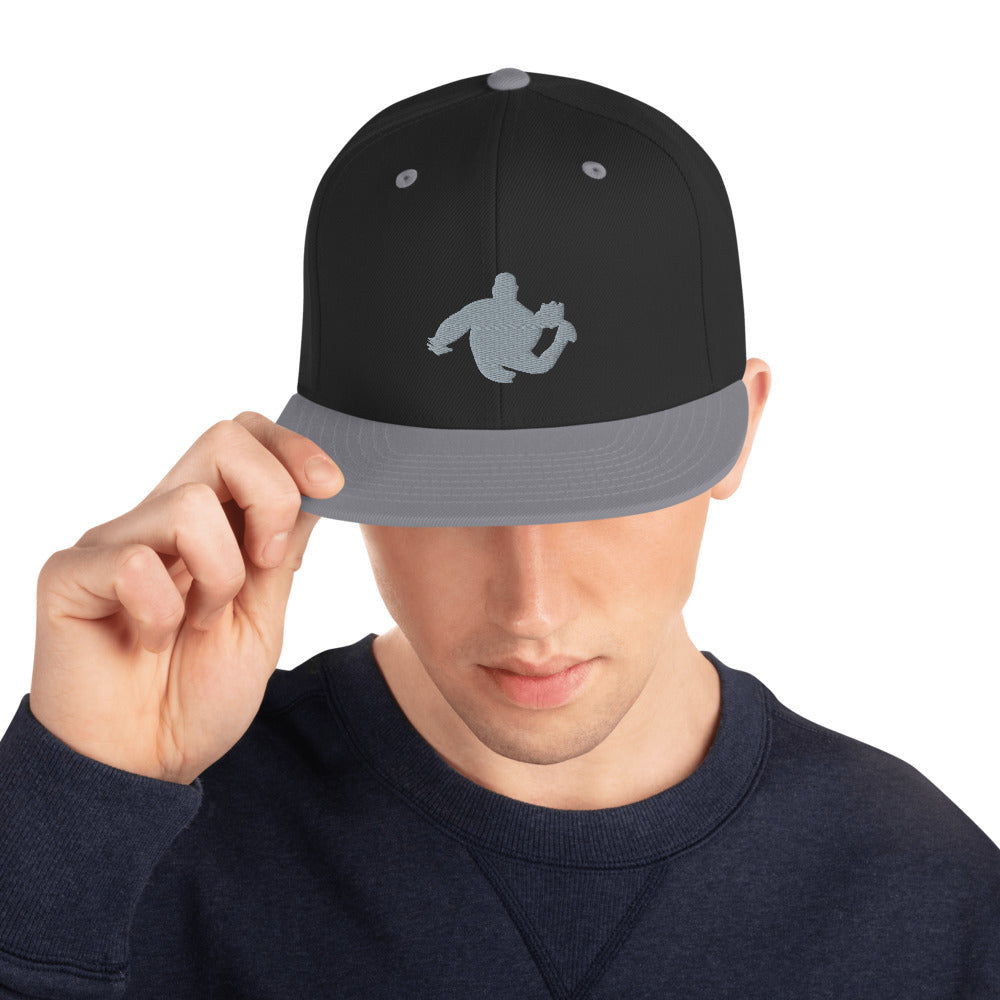 Day 1 Grey Logo Snapback Hat