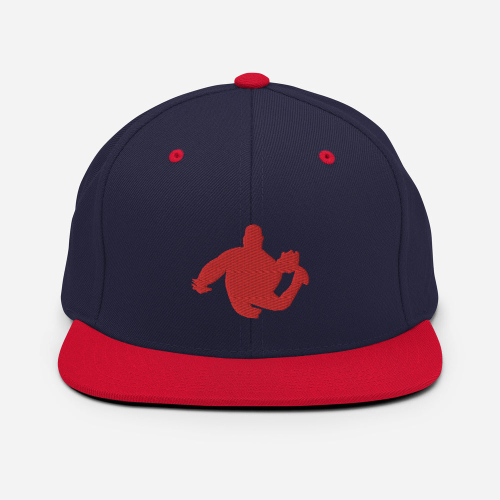 Day 1 Red Logo Snapback Hat