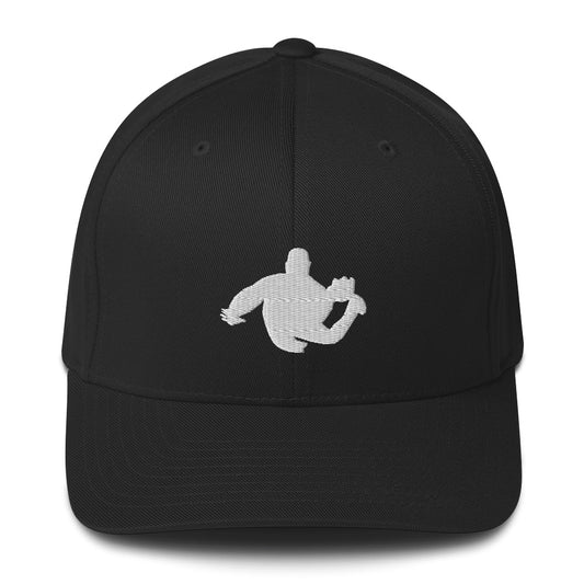 Day 1 White Logo Flexfit Baseball Cap